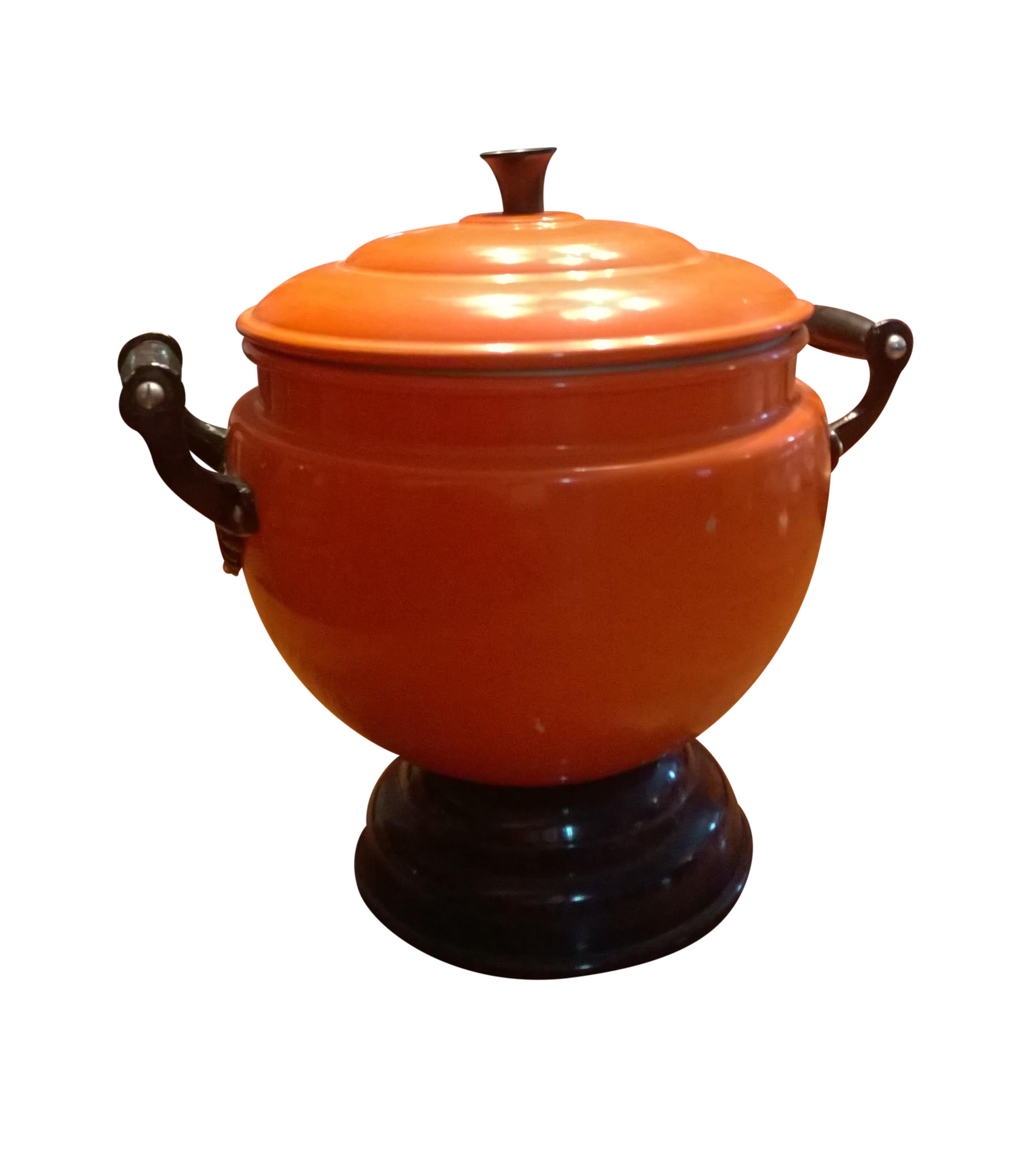 Vintage Bright Orange Soup Tureen& Ladle Chairish Vintage Bright Orange Soup Tureen& Ladle Chairish